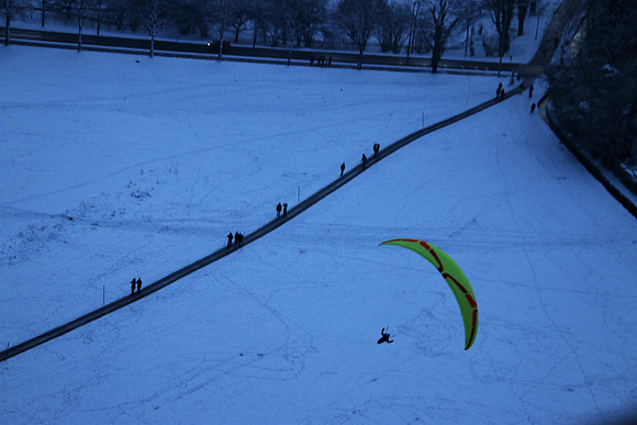 1. Adventlichterflug über Salzburg
