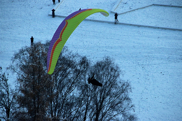 1. Adventlichterflug über Salzburg