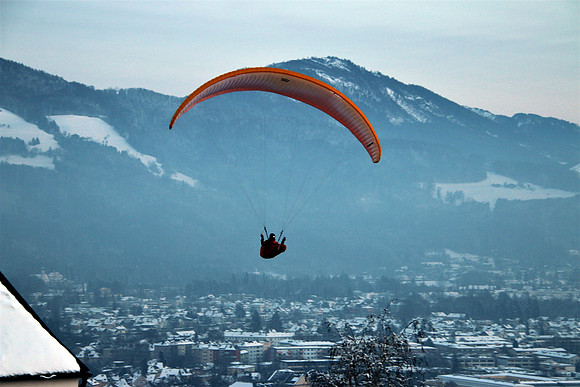 1. Adventlichterflug über Salzburg