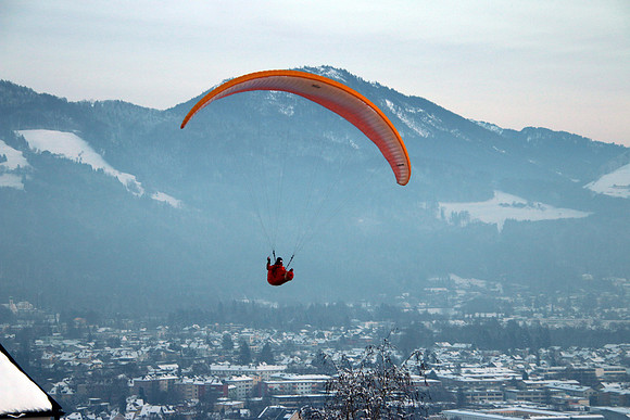 1. Adventlichterflug über Salzburg