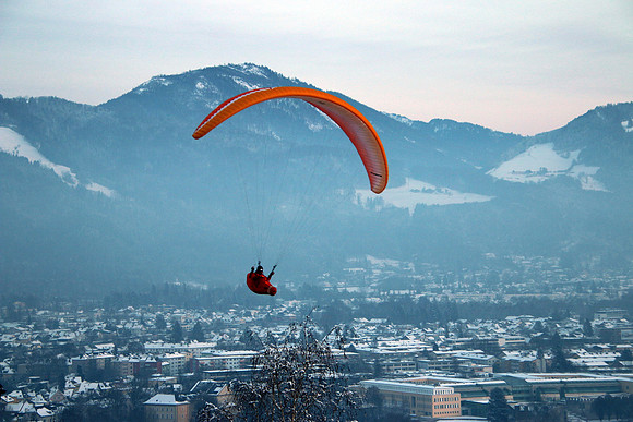 1. Adventlichterflug über Salzburg
