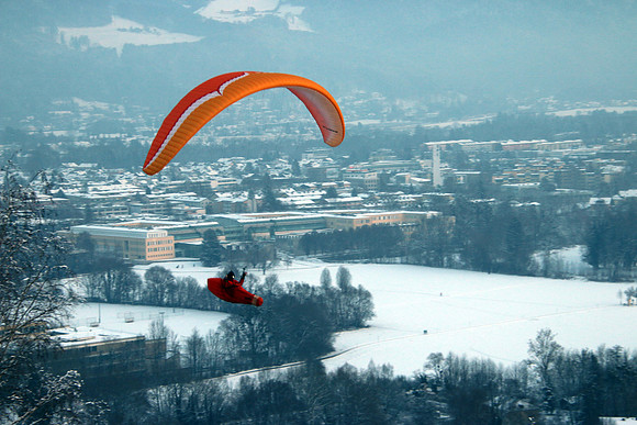 1. Adventlichterflug über Salzburg
