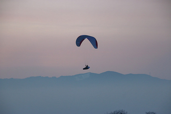 1. Adventlichterflug über Salzburg