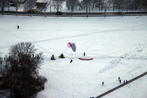 1. Adventlichterflug über Salzburg