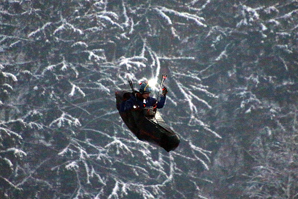 1. Adventlichterflug über Salzburg