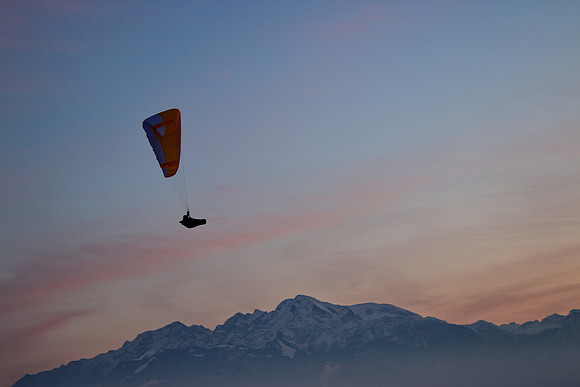 1. Adventlichterflug über Salzburg