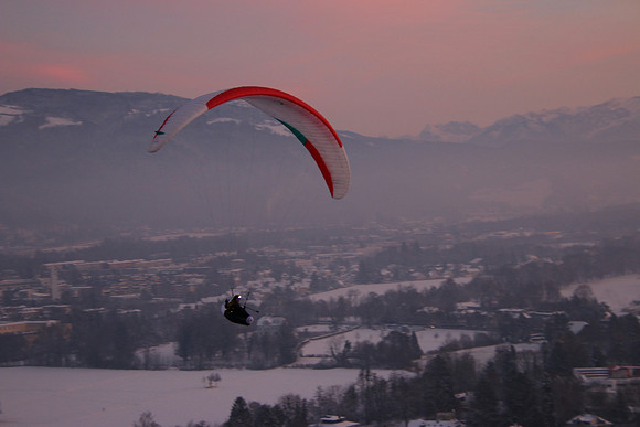 1. Adventlichterflug über Salzburg