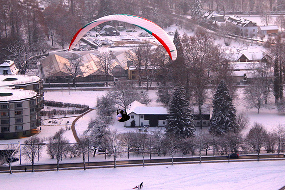 1. Adventlichterflug über Salzburg