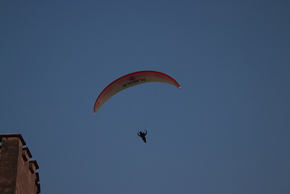 1. Adventlichterflug über Salzburg