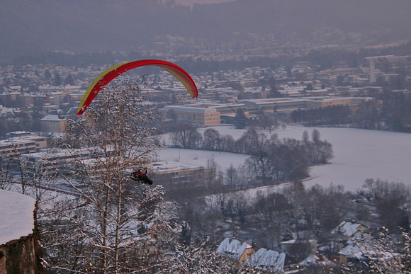 1. Adventlichterflug über Salzburg