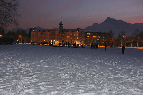 1. Adventlichterflug über Salzburg