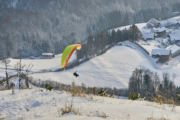 1. Adventlichterflug über Salzburg
