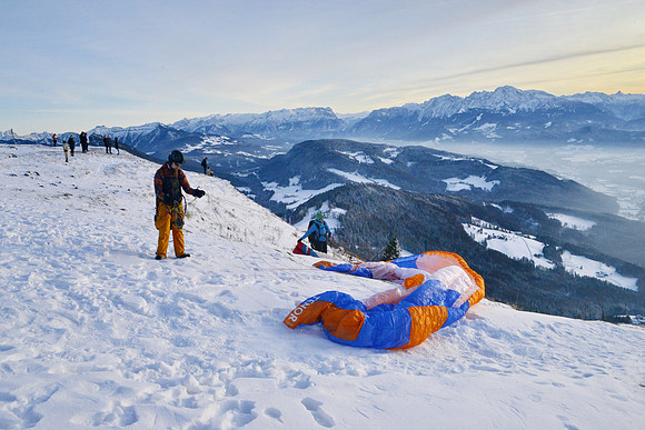 1. Adventlichterflug über Salzburg
