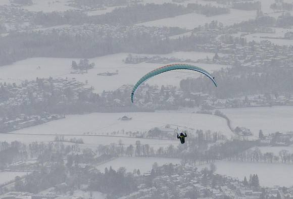 1. Adventlichterflug über Salzburg