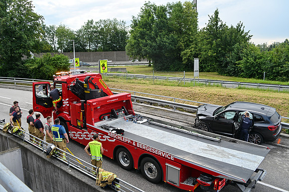 Schwerer Unfall in der Franz-Brötzner-Straße