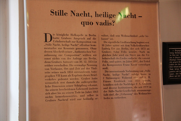 Stille-Nacht-Museum in Hallein