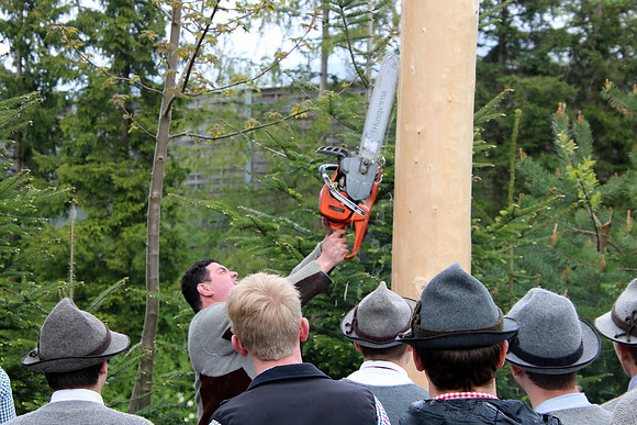 01.05.2022 Maibaumaufstellen Bad Vigaun