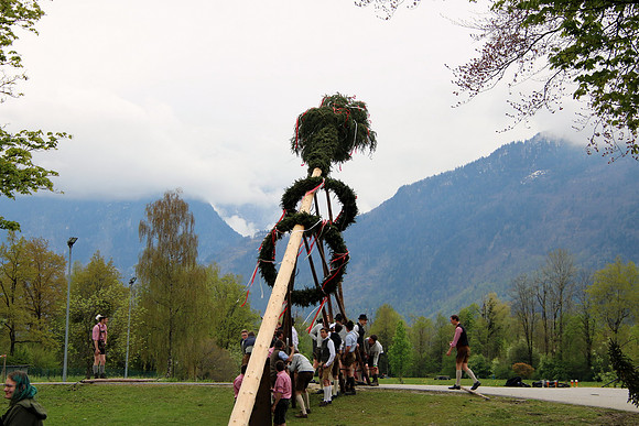 01.05.2022 Maibaumaufstellen Kuchl