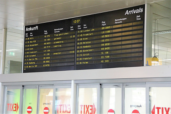 Besuch am Salzburger Flughafen