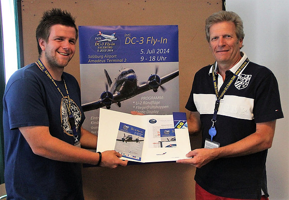 Pressekonferenz "DC 3 Fly-In"