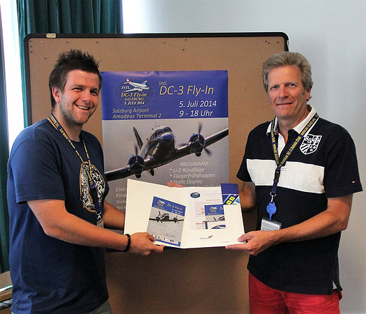 Pressekonferenz "DC 3 Fly-In"