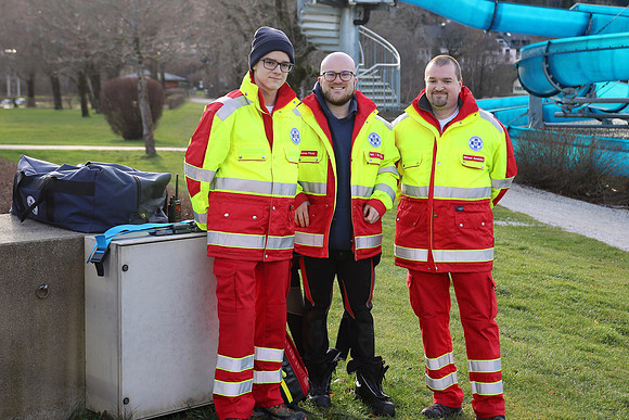 Silvesterschwimmen am Fuschlsee