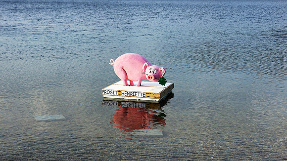 Silvesterschwimmen am Fuschlsee