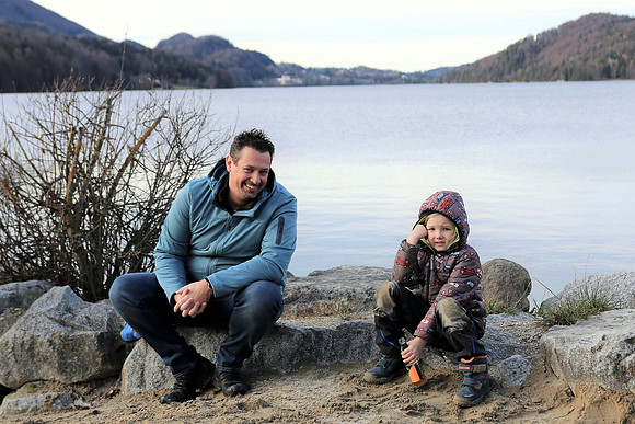 Silvesterschwimmen am Fuschlsee
