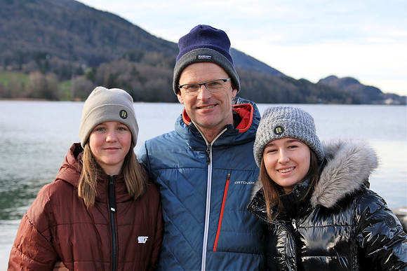 Silvesterschwimmen am Fuschlsee