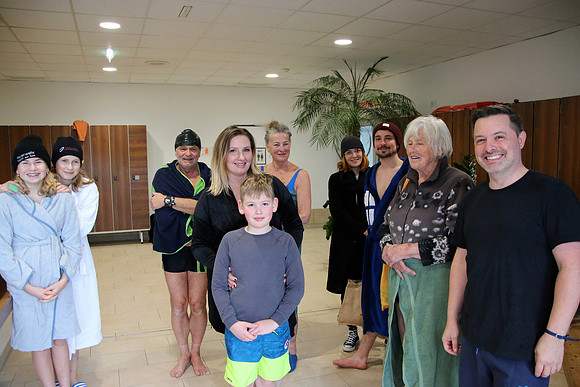 Silvesterschwimmen am Fuschlsee