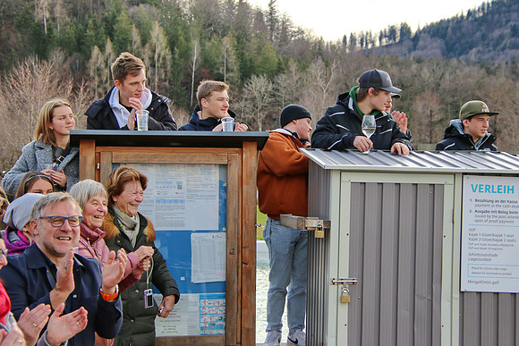 Silvesterschwimmen am Fuschlsee