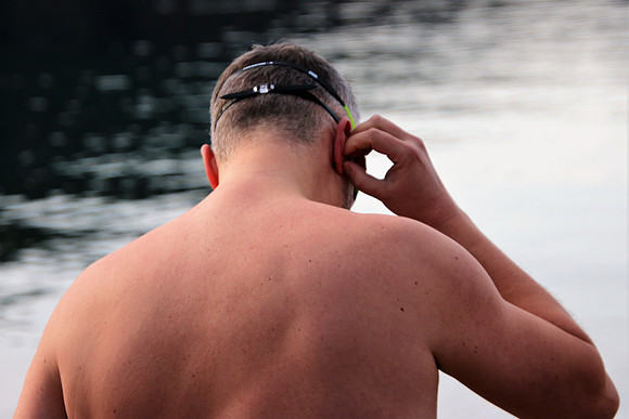 Silvesterschwimmen am Fuschlsee