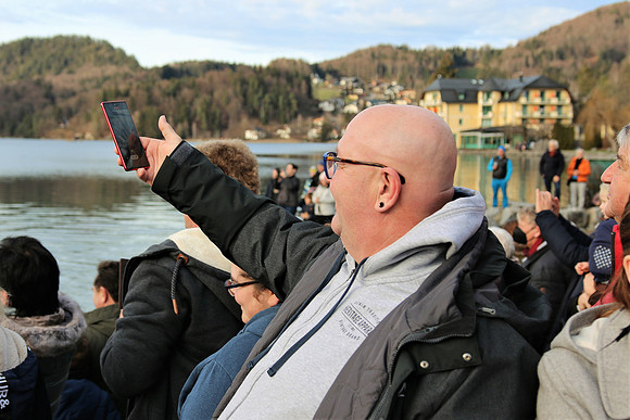 Silvesterschwimmen am Fuschlsee