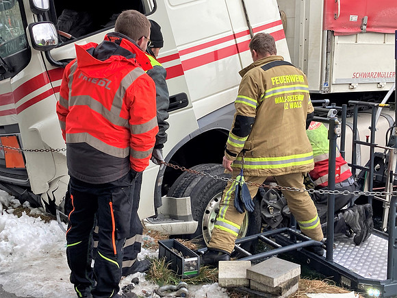 LKW Unfall Grödig