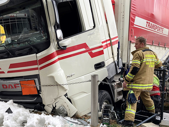LKW Unfall Grödig