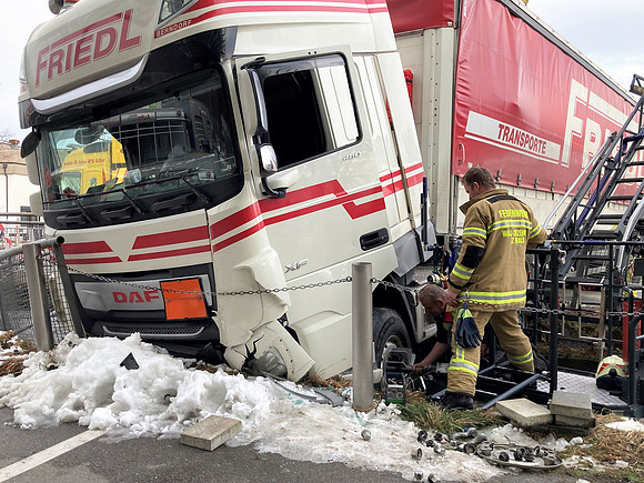 LKW Unfall Grödig