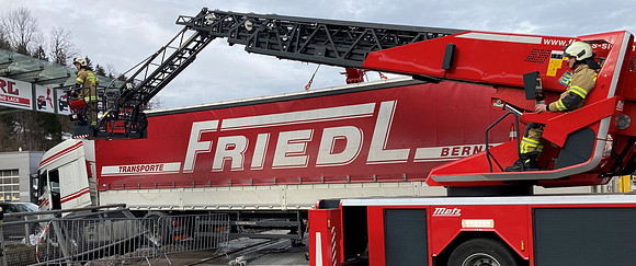 LKW Unfall Grödig
