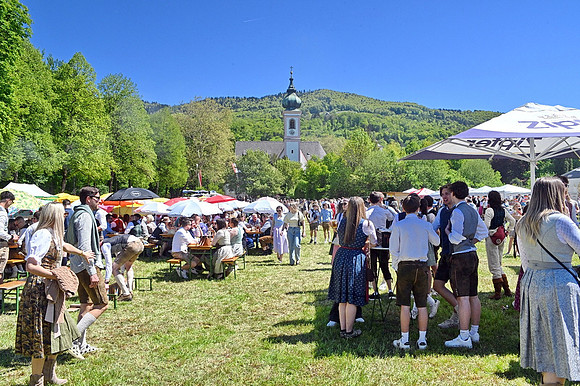 Maibaumaufstellen