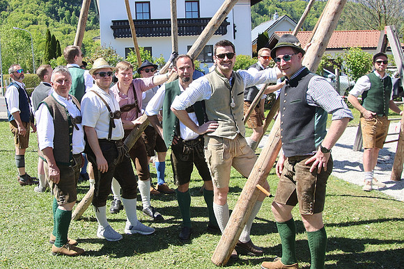 Maibaumaufstellen Rehhof 2026