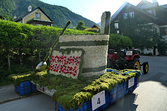 Bootskorso in Altaussee