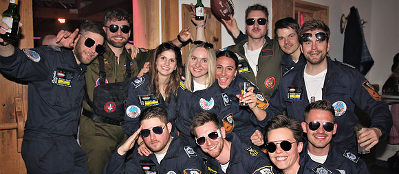 Aprés Sko Party in der Fuchserei