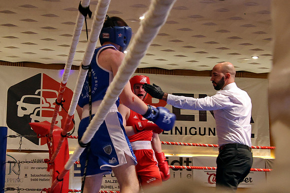 Boxgala in der Salzberhalle