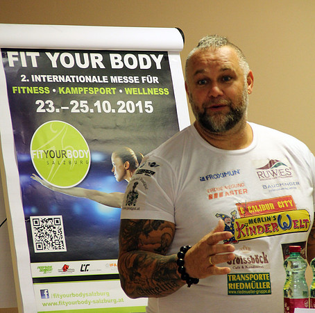 Pressegespräch zur FIT YOUR BODY Salzburg