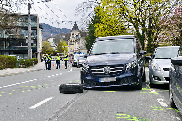 Verkehrsunfall in der Imbergstrasse