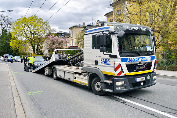 Verkehrsunfall in der Imbergstrasse