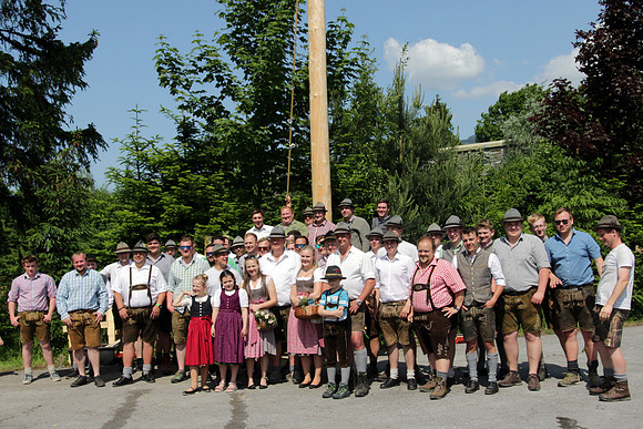 Maibaumaufstellen