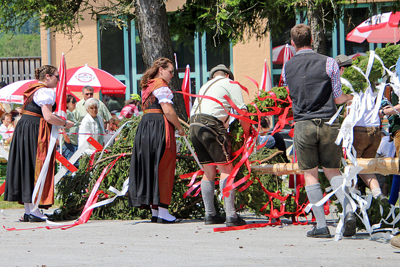 Maibaumaufstellen