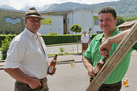 Maibaumaufstellen