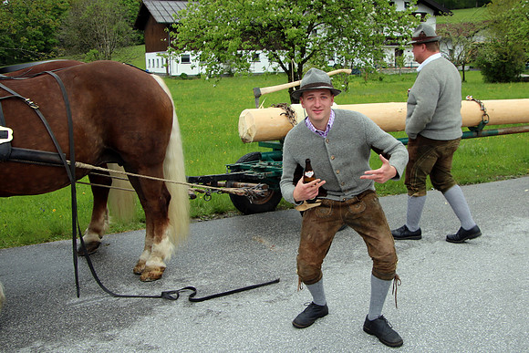 Maibaum Bad Vigaun 2022