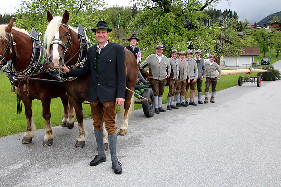 Maibaum Bad Vigaun 2022